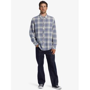 Camisa Franela Manga Larga Hombre Coastline Azul Billabong