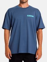Polera-Manga-Corta-Hombre-Nightmare-Azul-Billabong