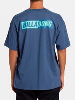 Polera-Manga-Corta-Hombre-Nightmare-Azul-Billabong