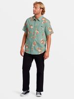 Camisa-Manga-Corta-Hombre-Sundays-Verde-Billabong
