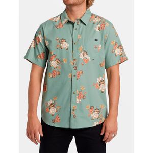 Camisa Manga Corta Hombre Sundays Verde Billabong