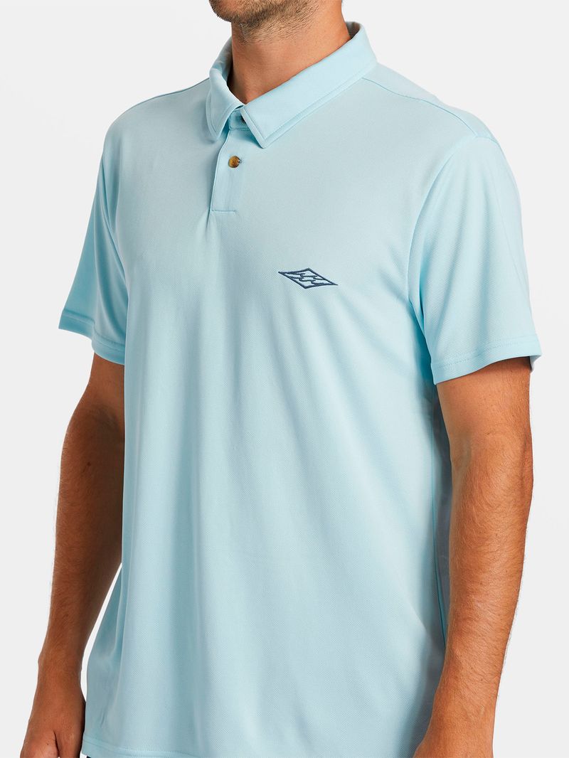 Polera Hombre Polo Offshore Celeste Billabong