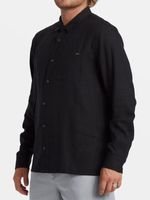 Camisa Manga Larga Hombre Ricardo Negra Billabong