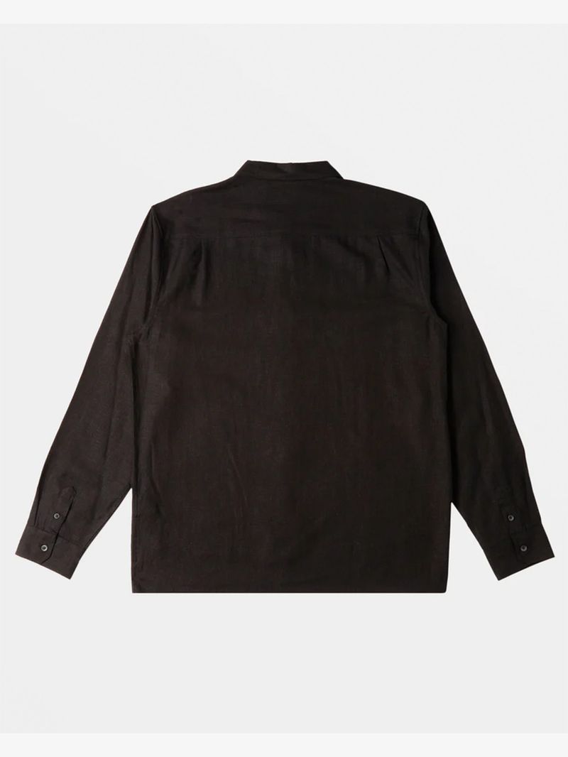 Camisa Manga Larga Hombre Ricardo Negra Billabong