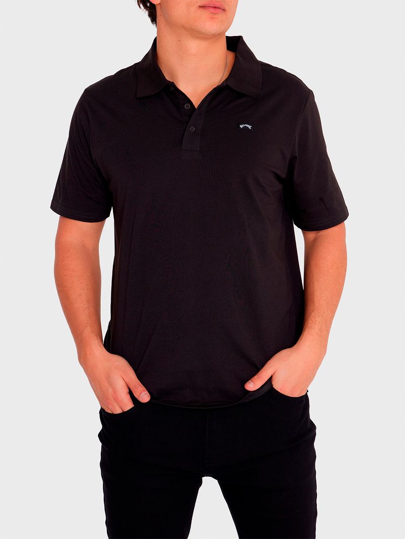 Polera negra polo on sale