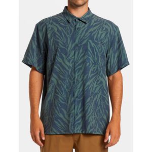 Camisa Manga Corta Hombre Surftrek Azul Billabong