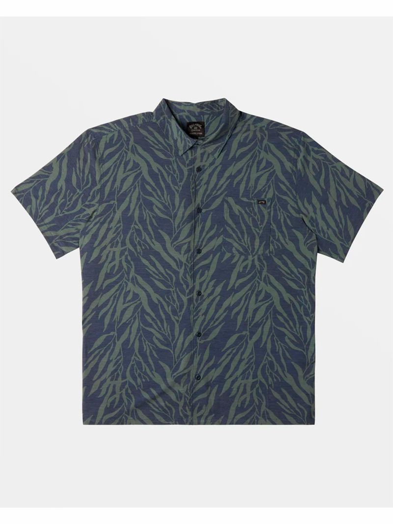 Camisa-Manga-Corta-Hombre-Surftrek-Azul-Billabong