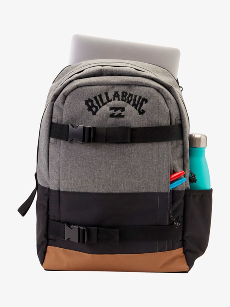 Mochila-Command-Stash-Gris-Billabong