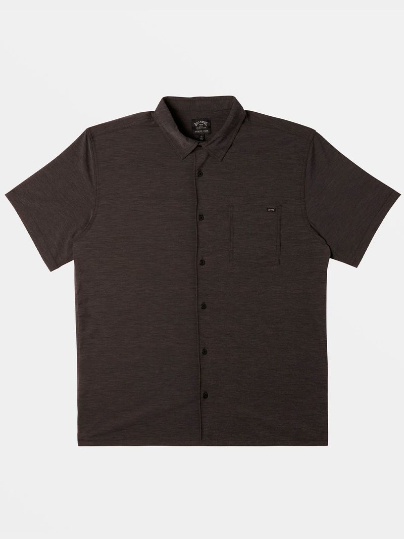 Camisa-Manga-Corta-Hombre-Surftrek-Negra-Billabong