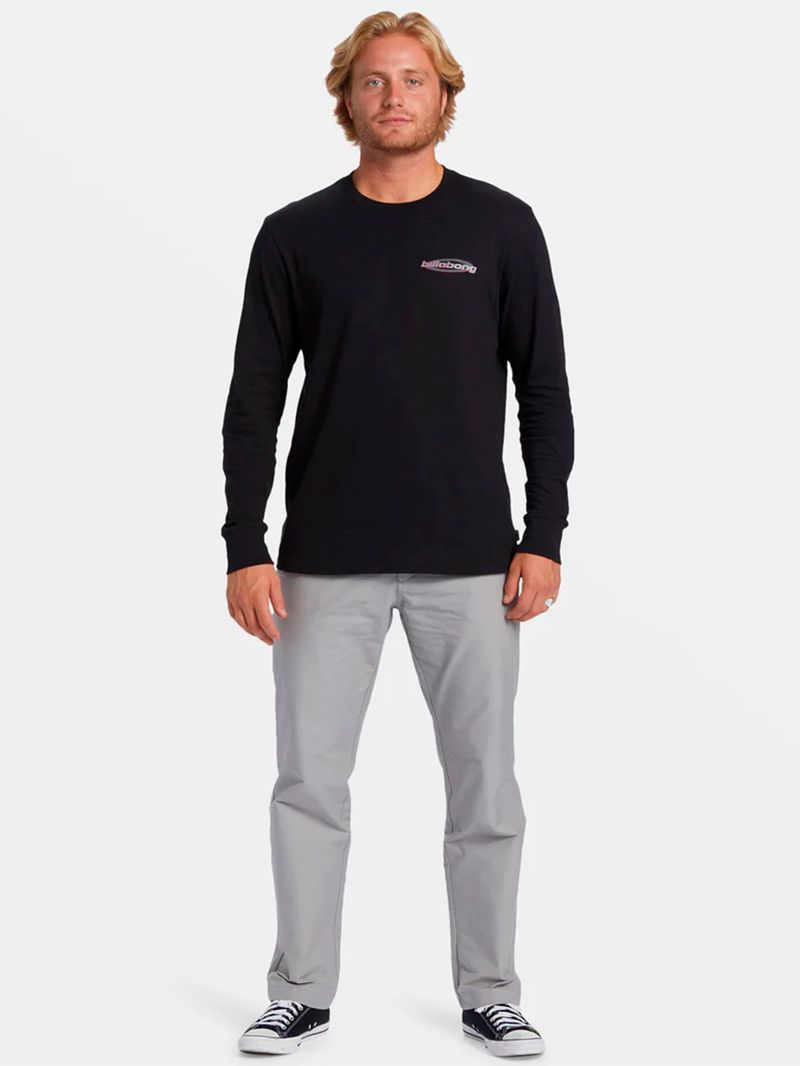 Polera-Hombre-Walled-Negra-Billabong