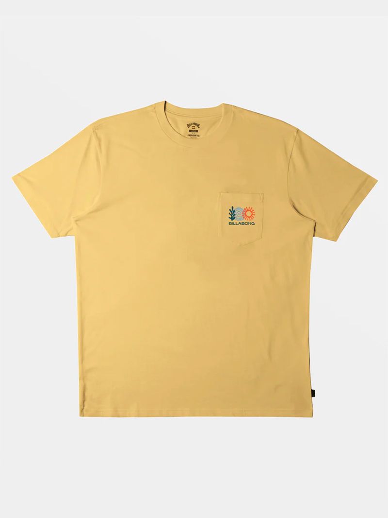 Polera-Hombre-Troppo-Amarilla-Billabong