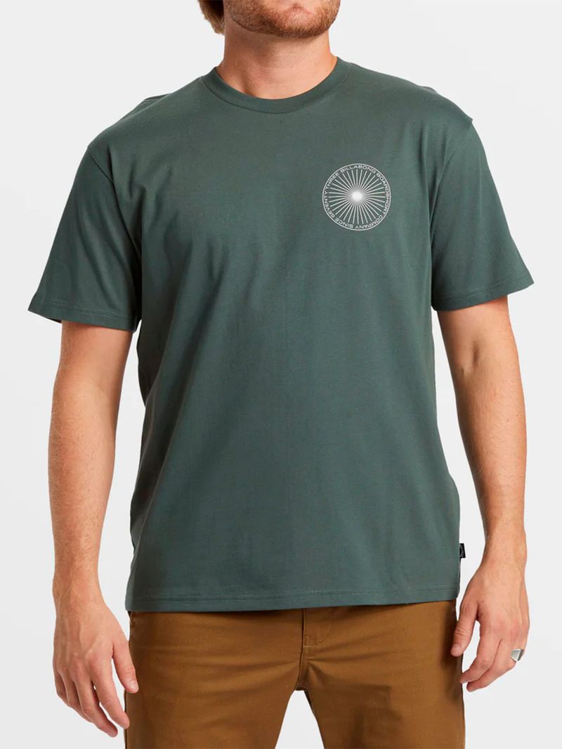 Polera Hombre Swivel Verde Billabong