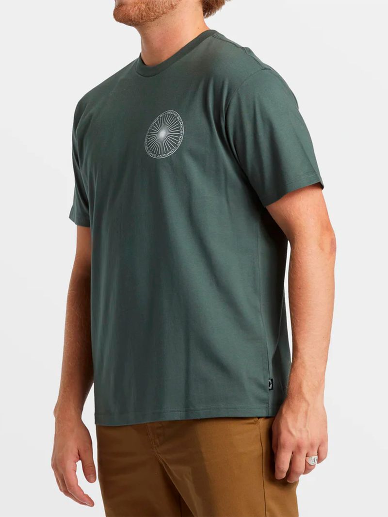 Polera Hombre Swivel Verde Billabong