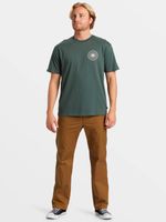 Polera Hombre Swivel Verde Billabong