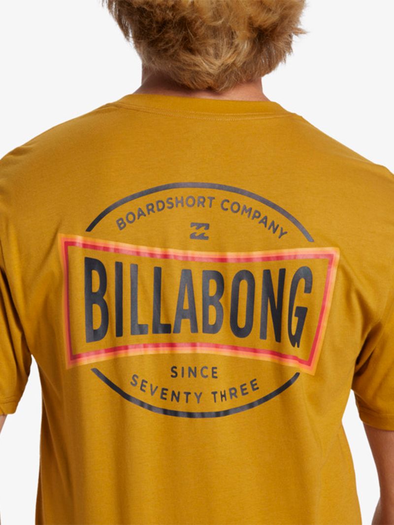 Polera-Hombre-Walled-Amarilla-Billabong
