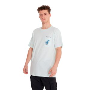 POLERA HOMBRE FUNGHI POCKET CELESTE BILLABONG
