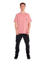 POLERA HOMBRE TROPICALES ROSADO BILLABONG