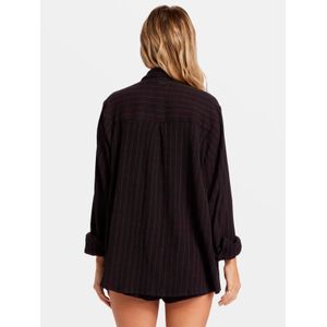 Blusa Manga Larga Mujer Swell Negra Billabong