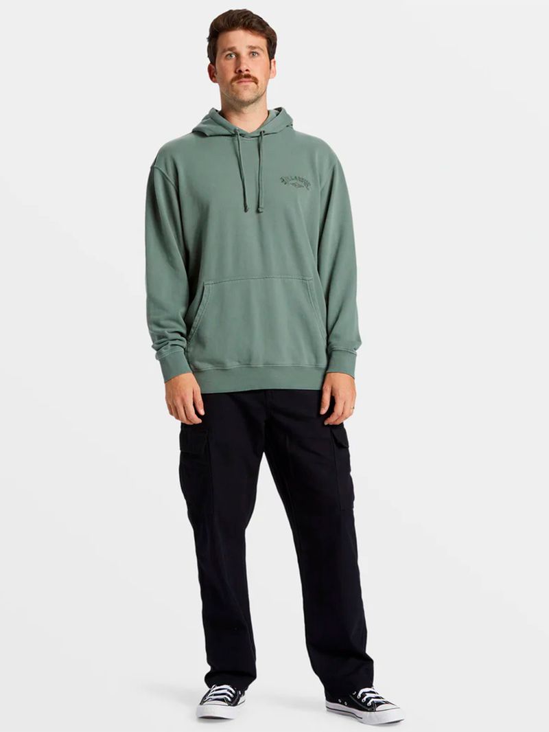 Poleron Hombre Wave Washed Pullover Verde Billabong