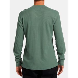 Polera Manga Larga Hombre Essential Thermal Verde Billabong