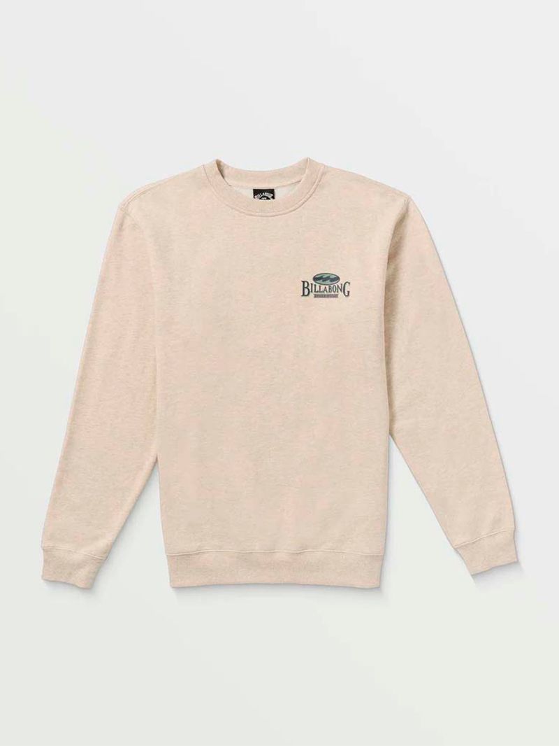 Poleron Hombre Short Sands Crew Beige Billabong