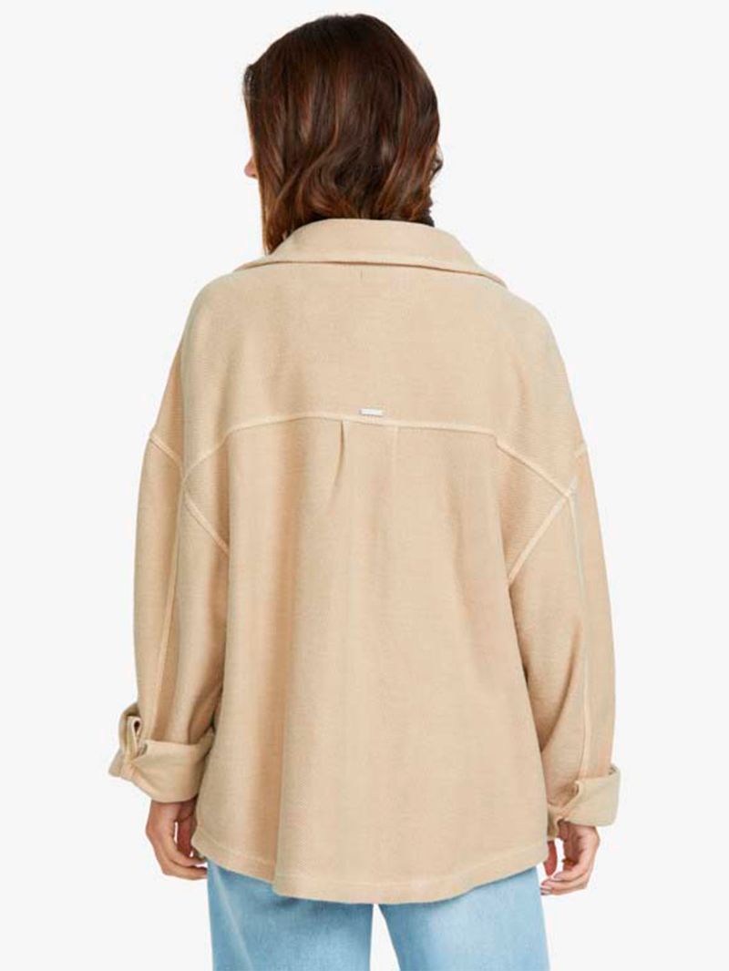 Chaqueta-Mujer-Everytime-Beige-Billabong