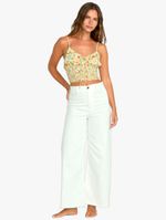 Pantalon Mujer Free Fall Blanco Billabong