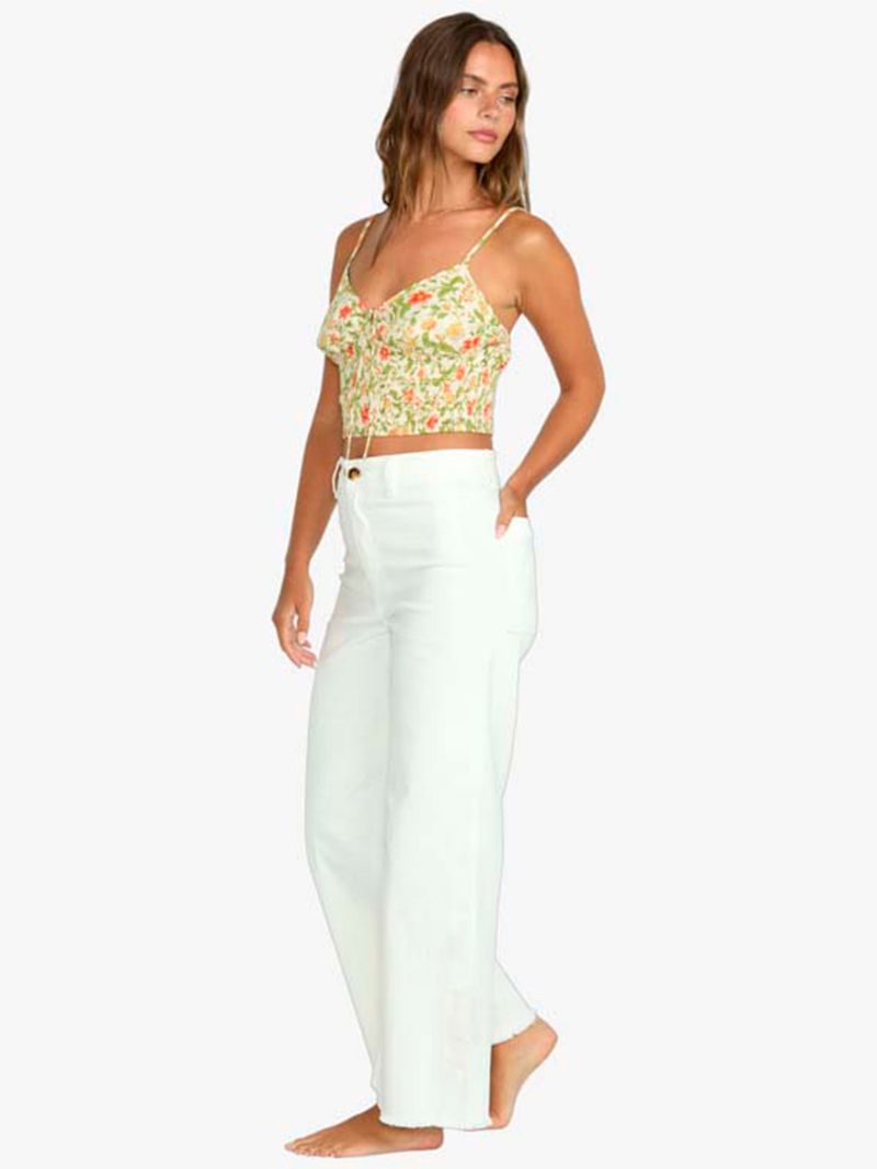 Pantalon Mujer Free Fall Blanco Billabong