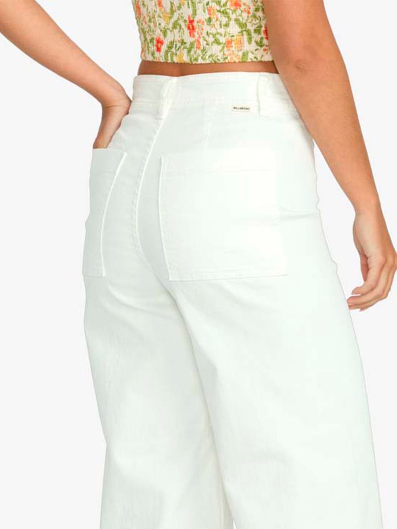 Pantalon Mujer Free Fall Blanco Billabong