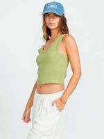Polera-Mujer-Rerun-Verde-Billabong