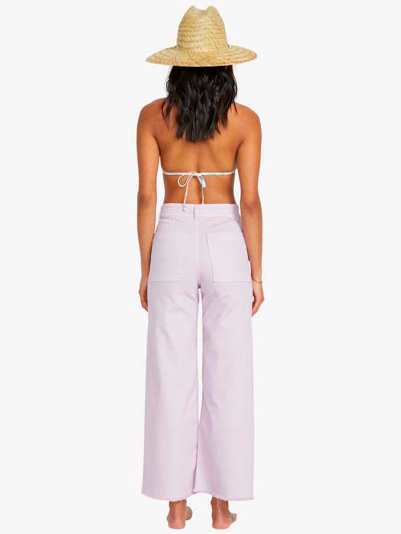 Pantalon Mujer Free Fall Morado Billabong