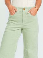 Pantalon-Mujer-Be-Free-Cotele-Verde-Billabong