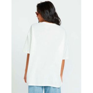 Polera Manga Corta Mujer High On Life Blanca Billabong