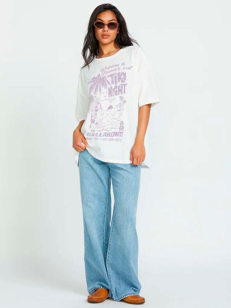 Polera-Manga-Corta-Mujer-High-On-Life-Blanca-Billabong
