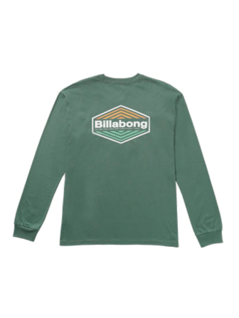 Polera-Manga-Larga-Hombre-Walled-Regular-Azul-Billabong