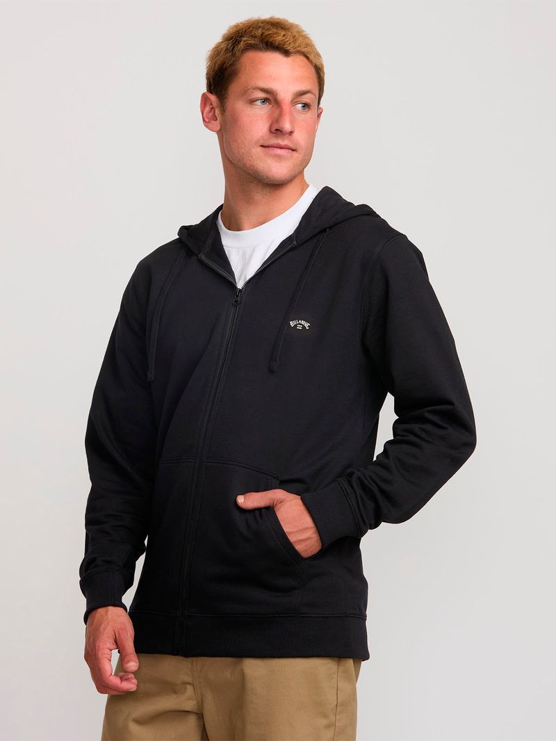 Poleron Hombre All Day Negro Billabong