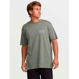 Polera Manga Corta Hombre Range A/Div Gris Billabong