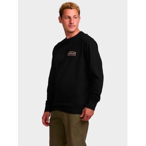 Polera Manga Larga Hombre Range A/Div Negra Billabong