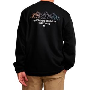 Poleron Hombre Short Sands Crew Negro Billabong