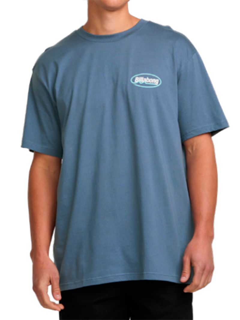 Polera-Manga-Corta-Hombre-Runner-Premium-Azul-Billabong