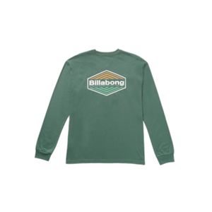 Polera Manga Larga Hombre Walled Regular Azul Billabong