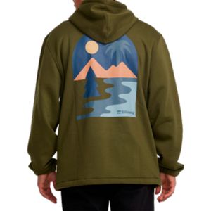 Poleron Hombre Compass Verde Billabong