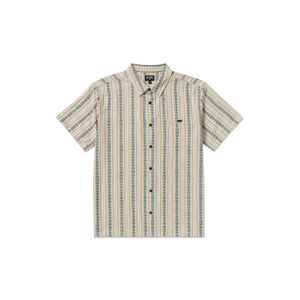 Camisa m/c Hombre Sundays jacquard Beige Billabong