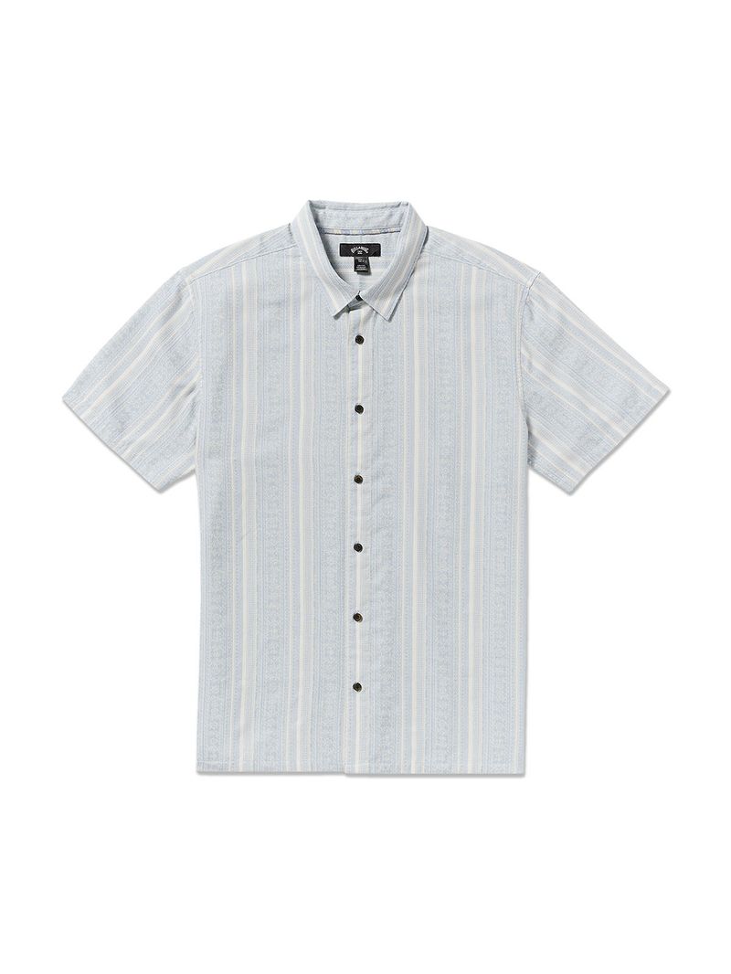 Camisa m/c Hombre Sunshines garage Azul Billabong
