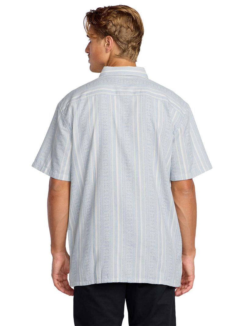 Camisa m/c Hombre Sunshines garage Azul Billabong