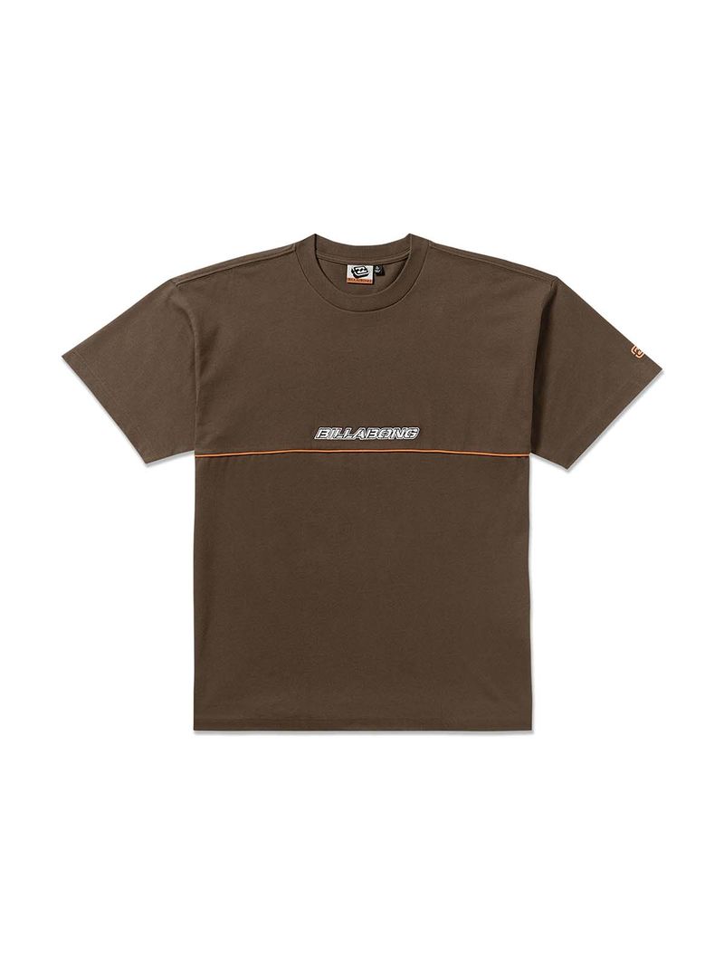 Polera m/c Hombre Spec 73 legacy Café Billabong