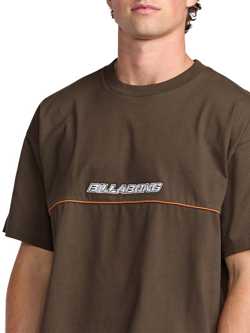 Polera m/c Hombre Spec 73 legacy Café Billabong