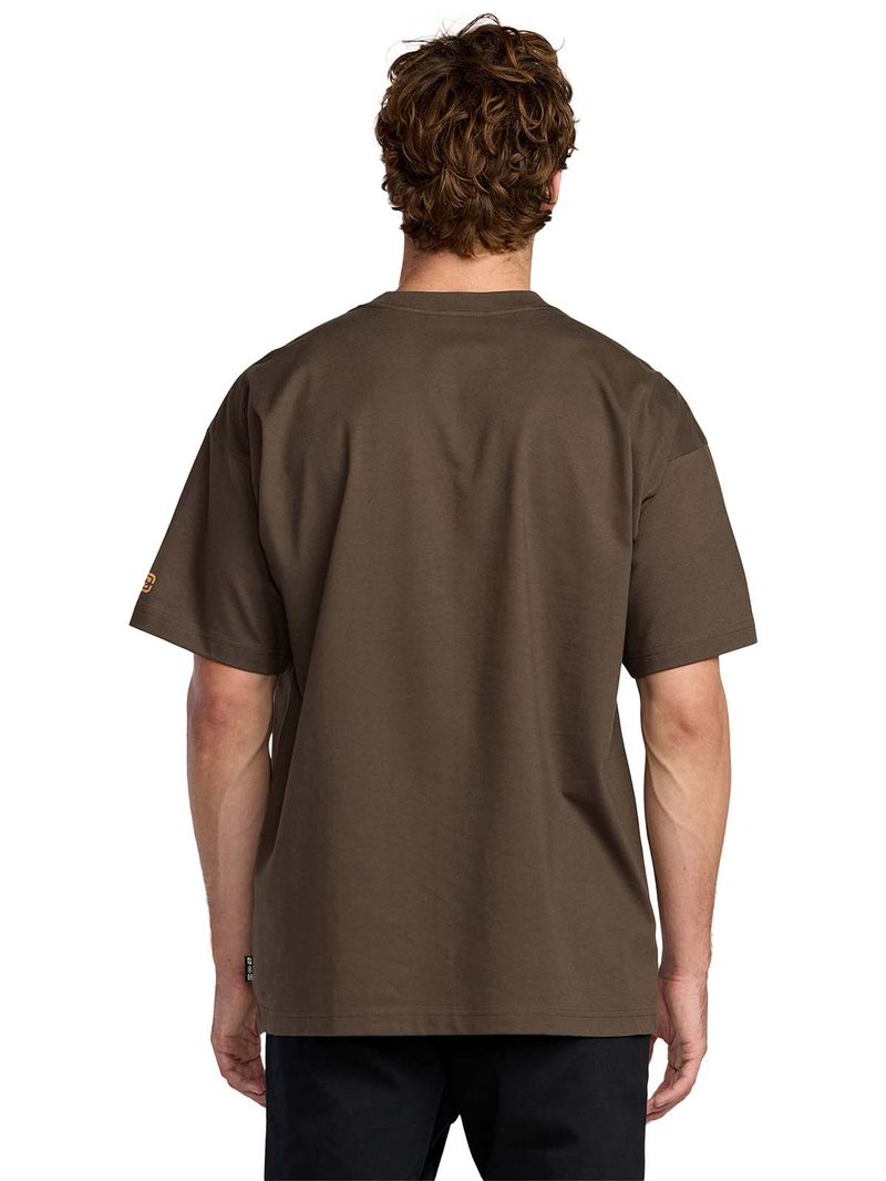 Polera m/c Hombre Spec 73 legacy Café Billabong