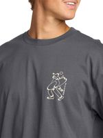 Polera m/c Hombre Up the beach Gris Billabong