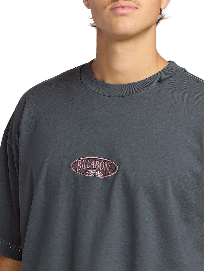 Polera m/c Hombre Bad dog og Azul Billabong